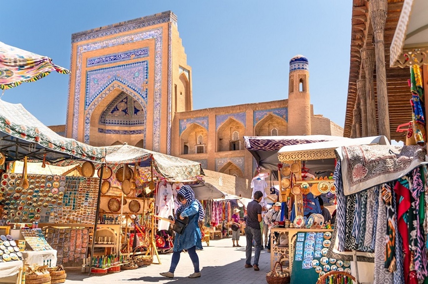 Marché en Ouzbékistan