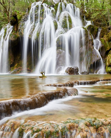 Jura, poses longues au fil de l'eau
